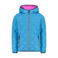 CMP Steppjacke mit Wattierung (wasserabweisend, warm) türkisblau Kinder